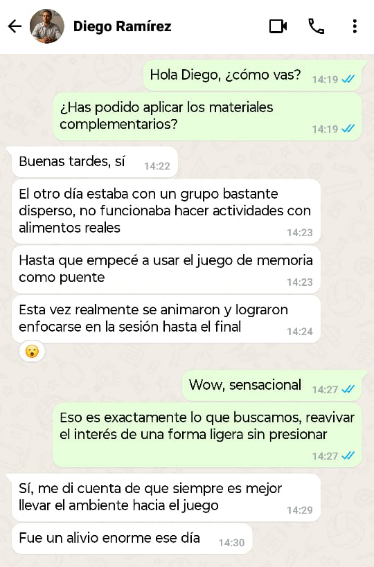 Desliza hacia el lado ➜